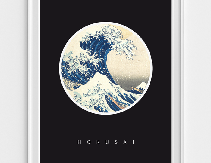 Hokusai La grande onda