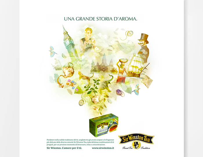 Pompadour e sir Winston Tea