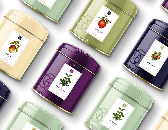 Packaging design Tè
