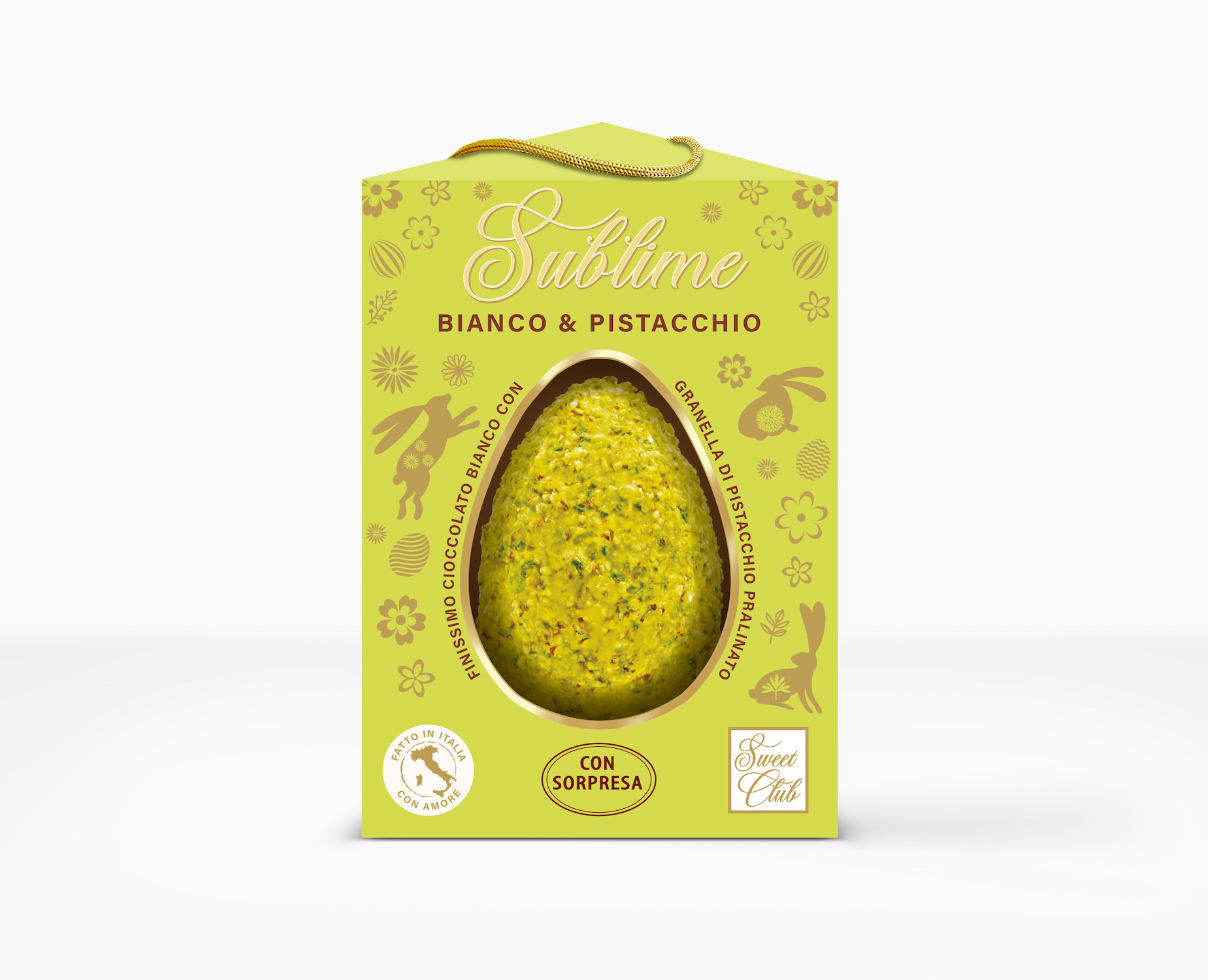 Grafica packaging uova Pasqua