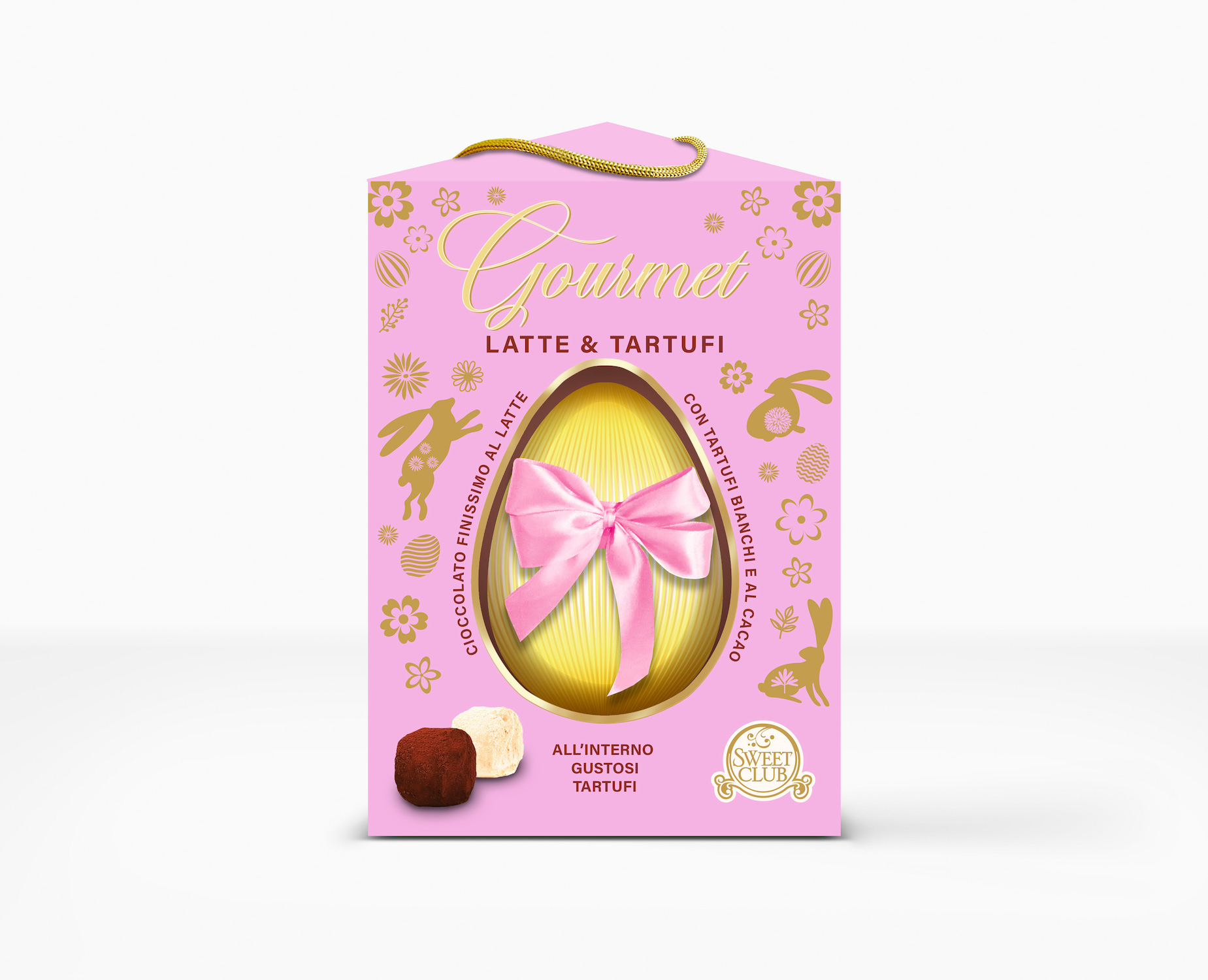 Grafica packaging uova Pasqua