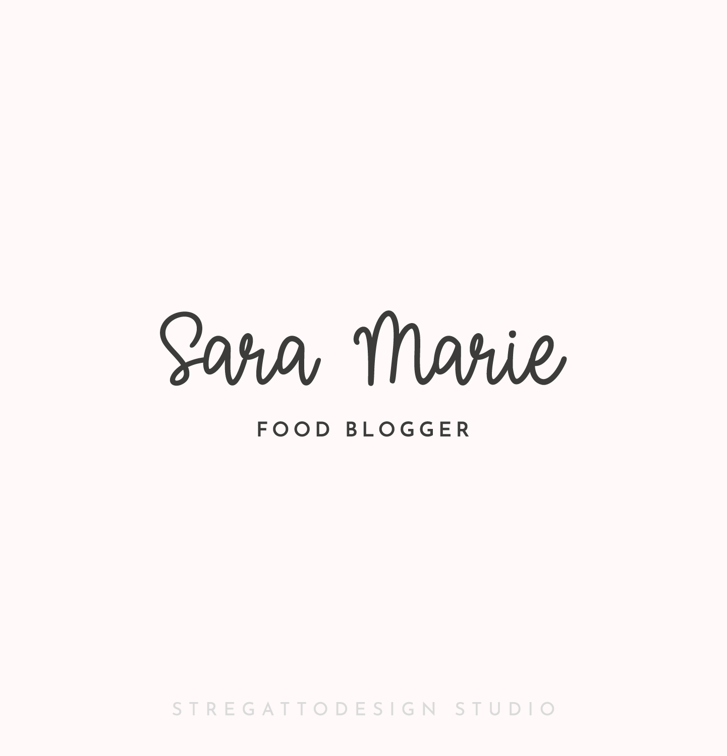 Logo Food blogger