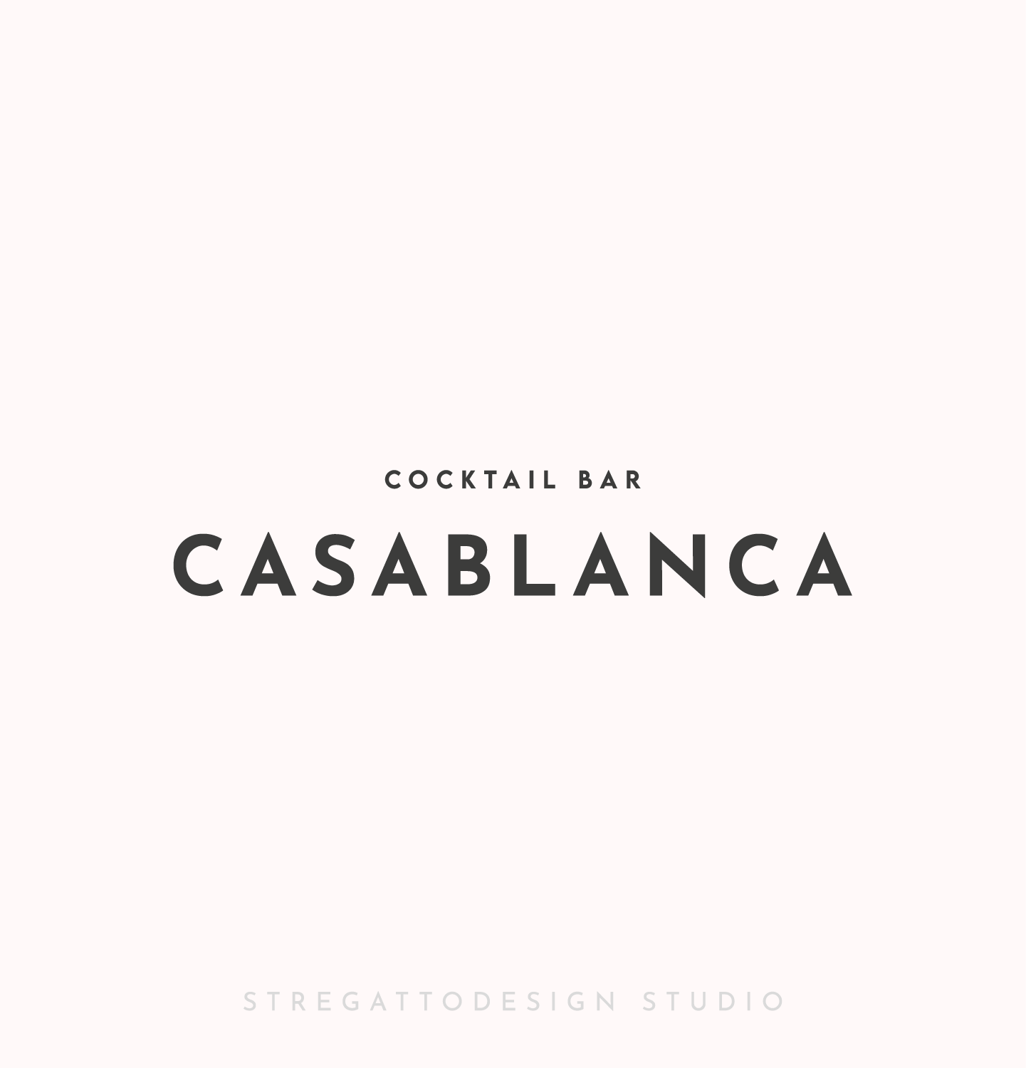Logotipo cocktail bar