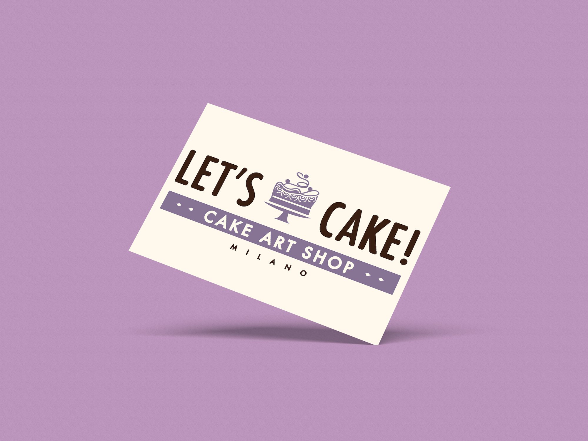 Grafica logo cake design