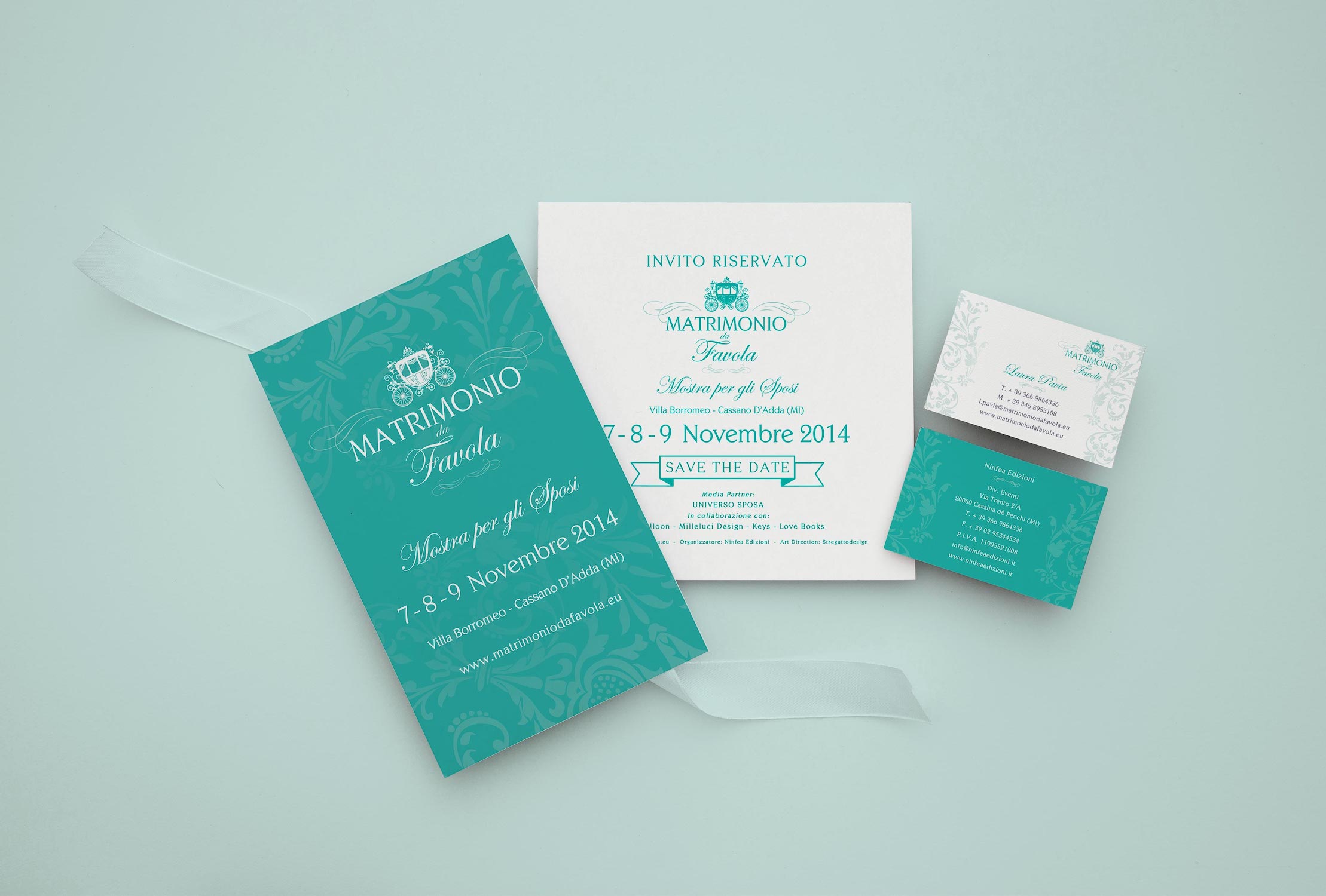 Grafica coordinata evento wedding