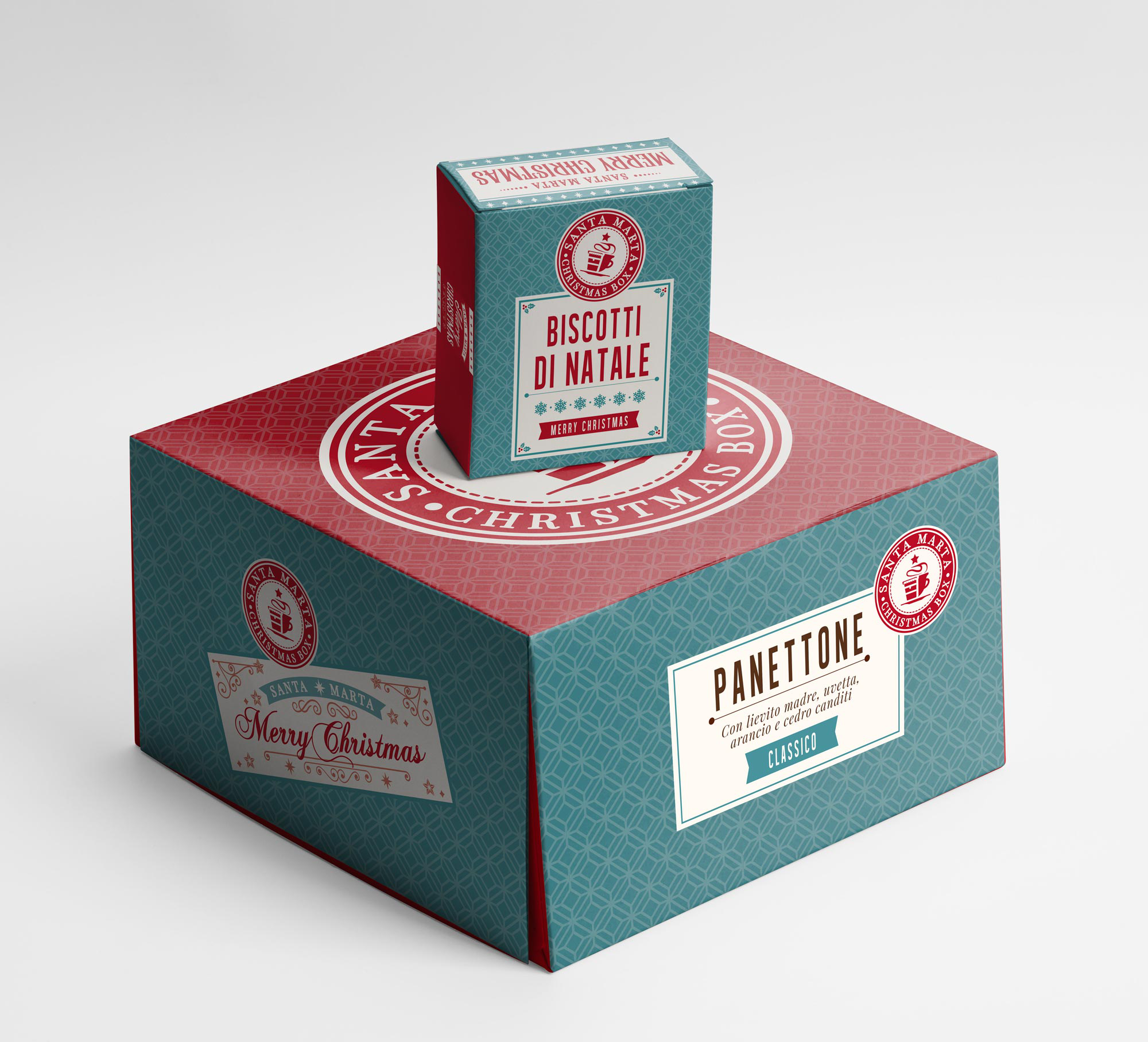 Grafica packaging pasticceria