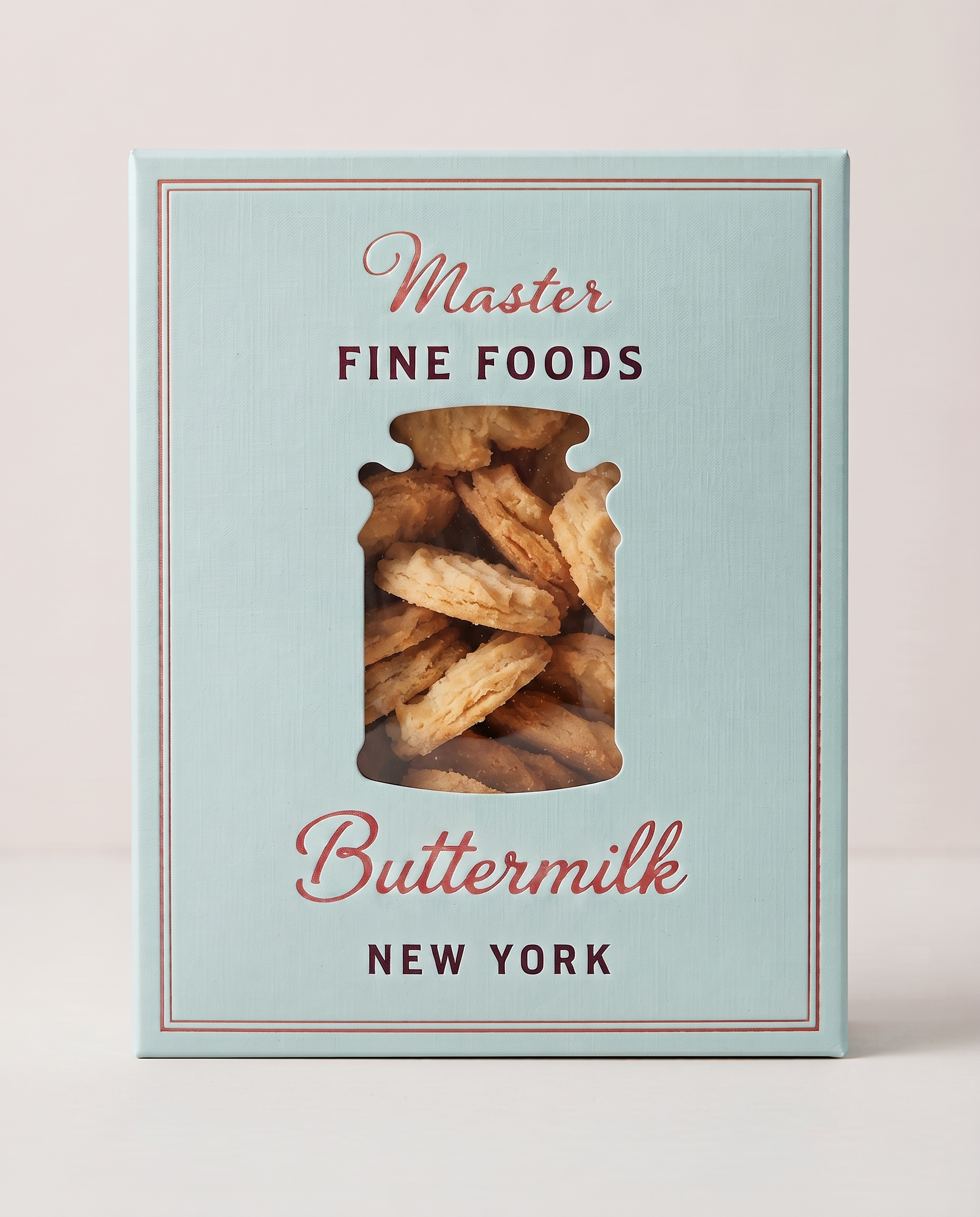 Buttermilk: Food Packaging design - box biscotti