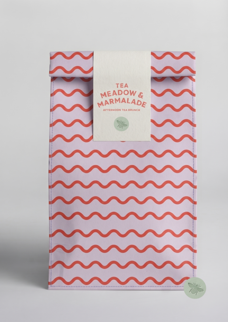 Food brand identity e packaging design coordinato per Tea Meadow & Marmalade